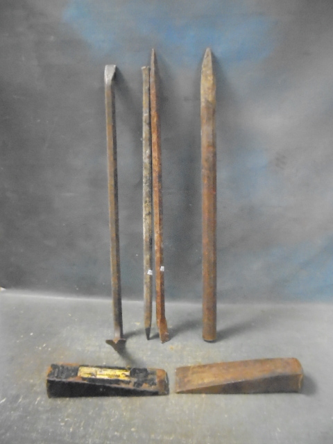 lot 51 image: Wedges, Crowbars and More