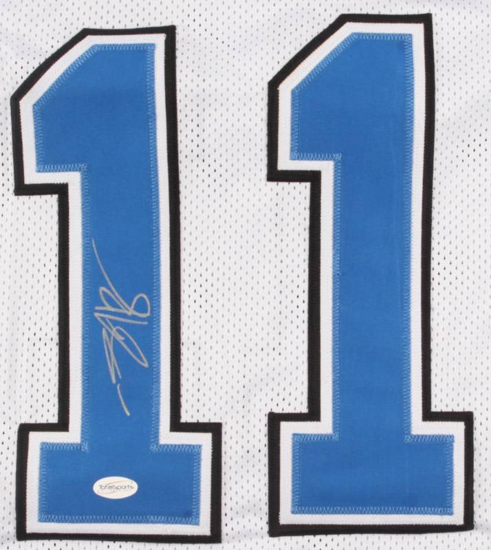 lot 27A image: Anthony Barr Signed UCLA Bruins White Jersey (TSE COA)