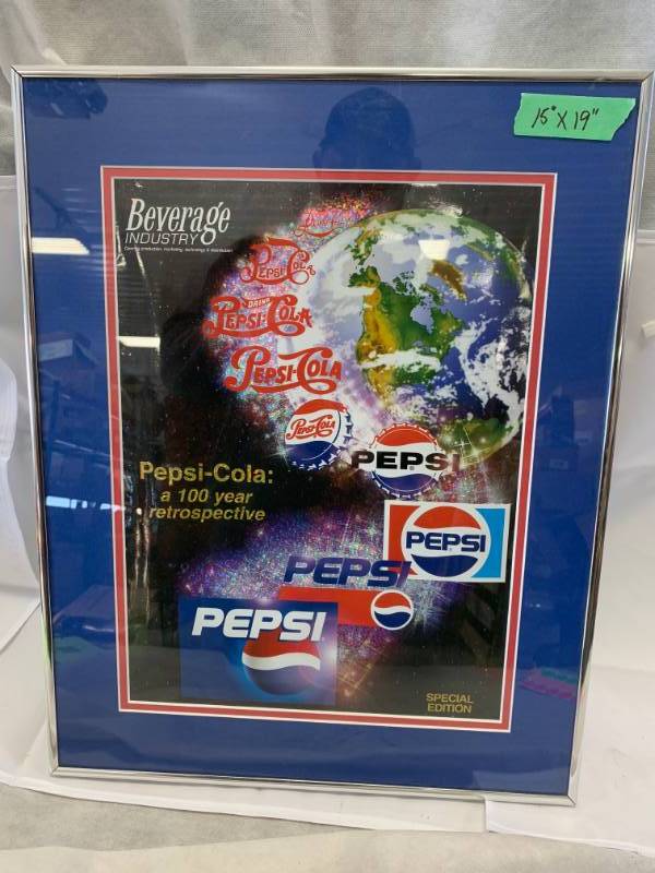 Pepsi Signed Picture