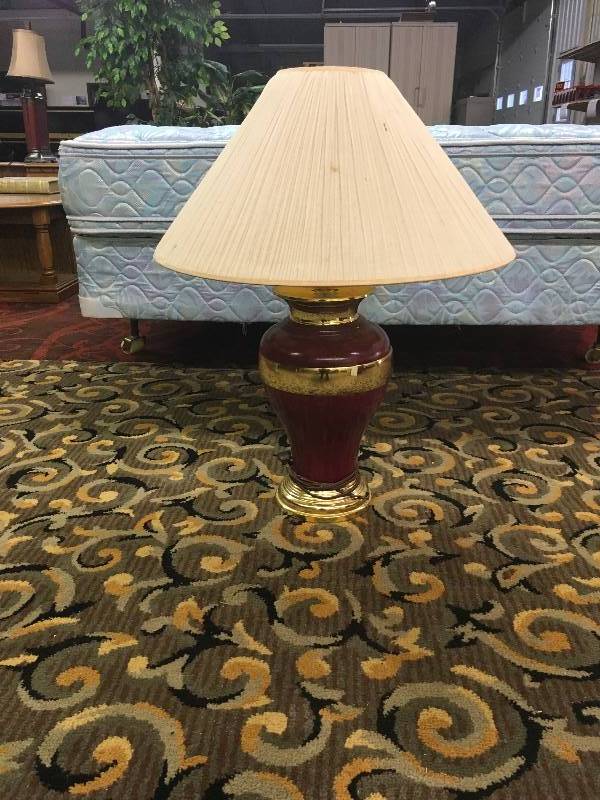 Brass Trimmed Lamp
