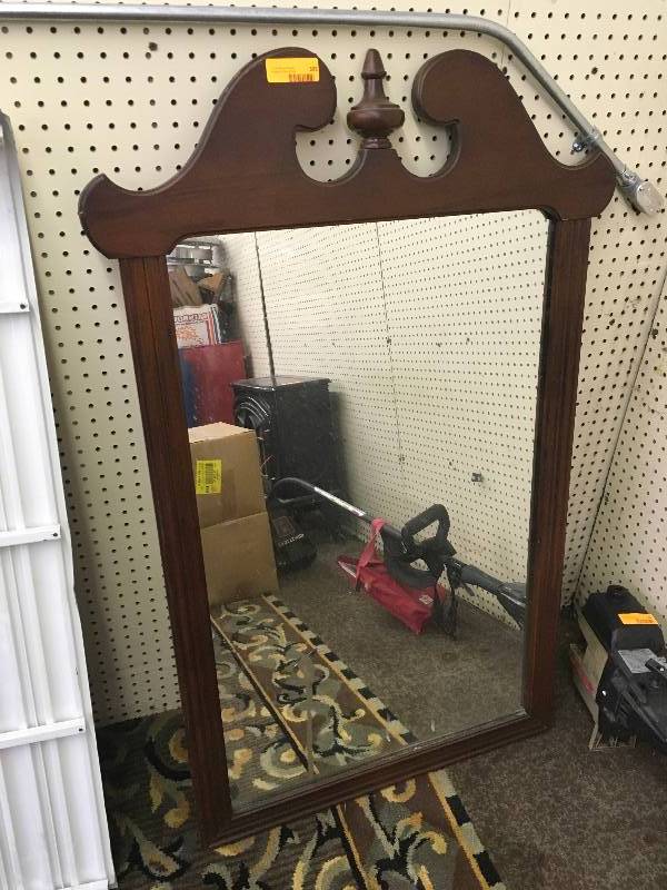 Wood Framed Mirror