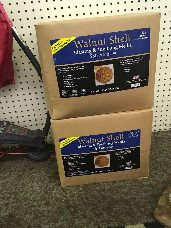 Walnut Tumbling and Blasting Media