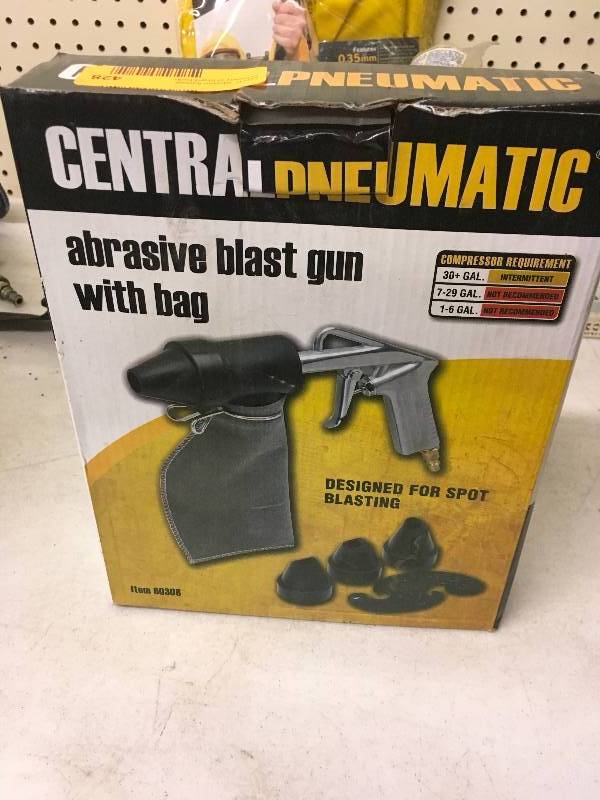 Abrassive Blast Gun W Bag