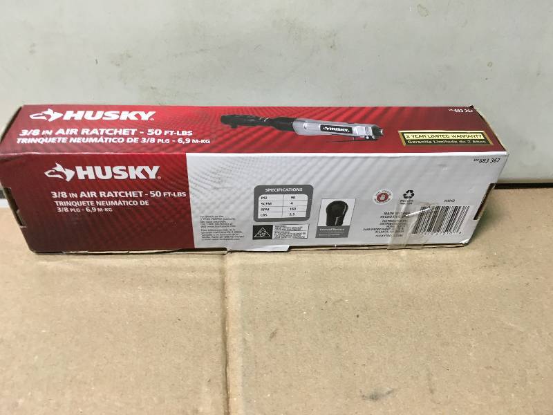 lot 31 image: Husky 38 in. 50 ft. lbs. Ratchet Wrench