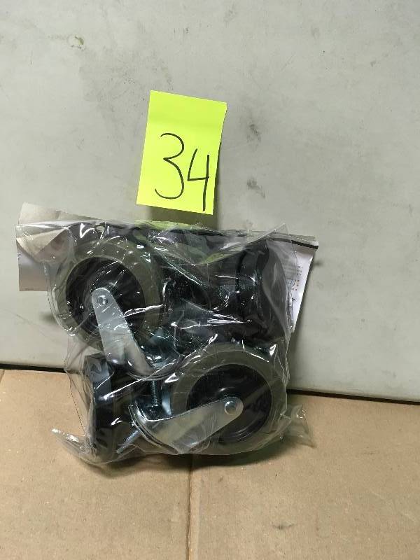 lot 34 image: HDX 4 in. Industrial Caster not used