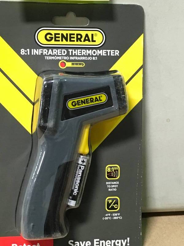 lot 52 image: General Tools Mini Infrared Thermometer  in good working condition