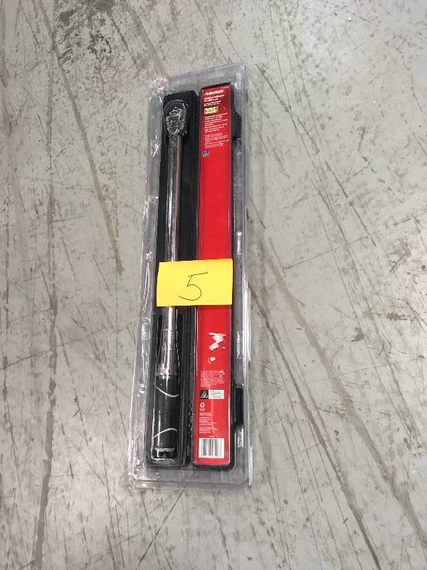 Husky 50-250 ft. lbs. 12 in. Drive Torque Wrench in good working condition