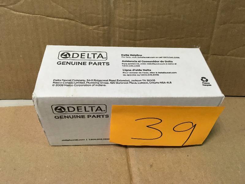 Delta Grail 6 in. Metal Grail Pull-Up Diverter Tub Spout in Stainless not used