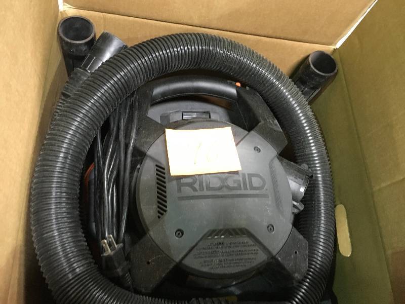 RIDGID 16 gal. WetDry WD1681 USED in good working conditio