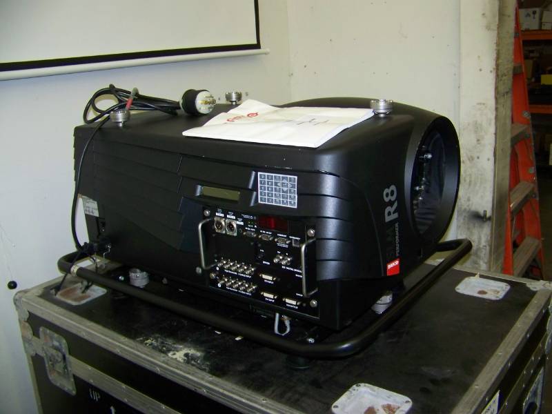 lot 63 image: Barco, SLM Performer, R8, Executive, Large Venue DLP Projector with Remote Control