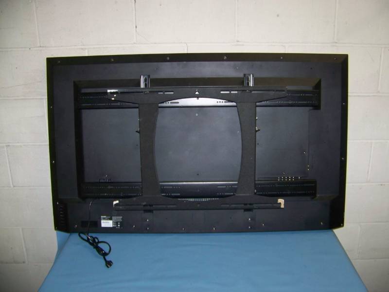 lot 2 image: 55, Sharp, Aquos, LED, Television  TV with Remote Control and Wall Mount