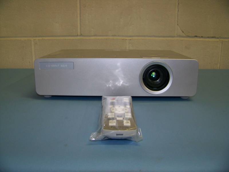 lot 13 image: Panasonic, PT-LB90NTU, LCD Projector with Remote Control and Original Box