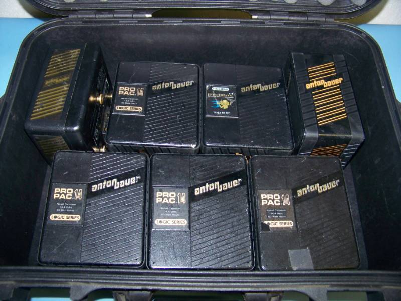 lot 79 image: (7) Anton Bauer, Camera Battery Pacs
