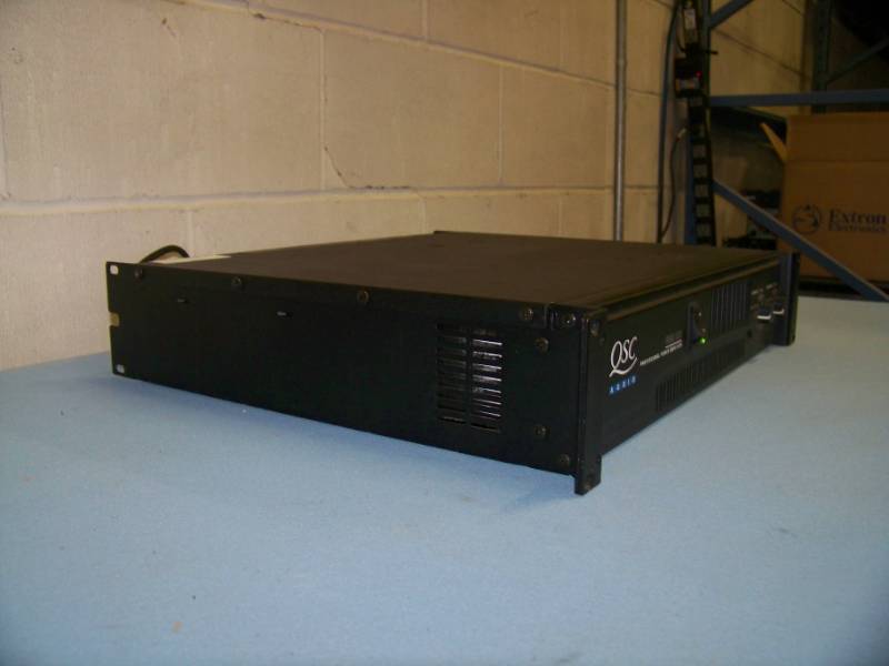 lot 58 image: QSC Audio, 2-Channel, Professional Power Amplifier  Amp