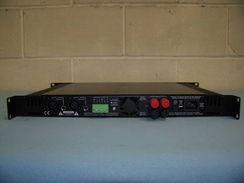 lot 54 image: ART, 2-Channel, 200W, Studio Linear Power Amplifier  Amp
