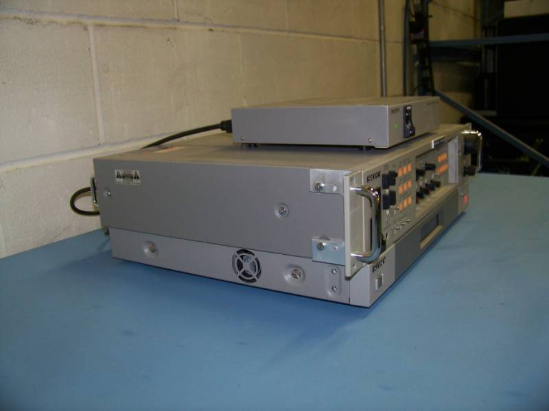 lot 126 image: Sony, Scan Converter, Camera Control Unit and Camera Adapter
