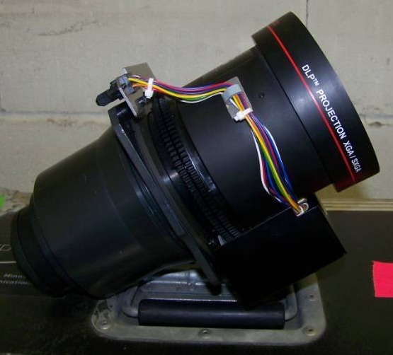 lot 64 image: Barco, DLP  TLD Zoom Projection Lens in R&R Cases, Hard Sided, Padded Case