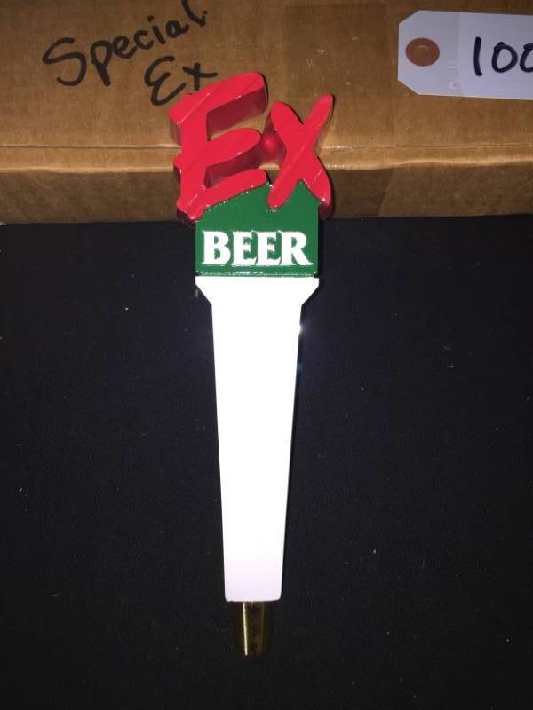 lot 100 image: Special Export tap handle