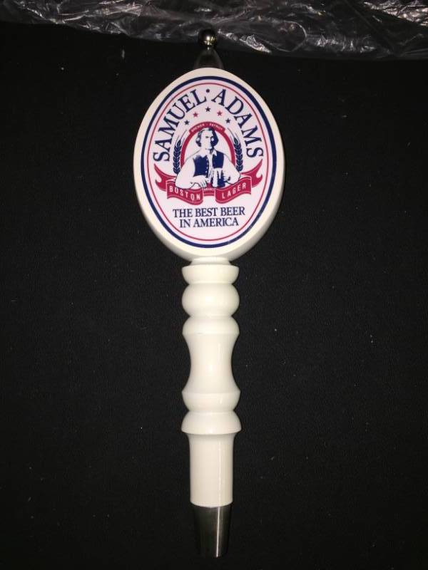 lot 103 image: Samuel Adams Boston Lager tap handle