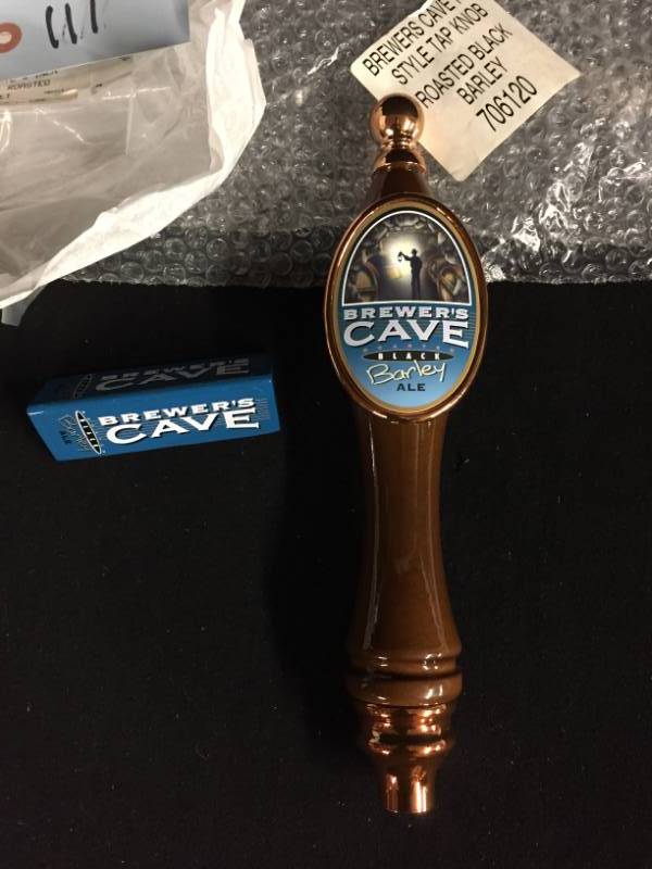 lot 111 image: Brewers Cave tap handles