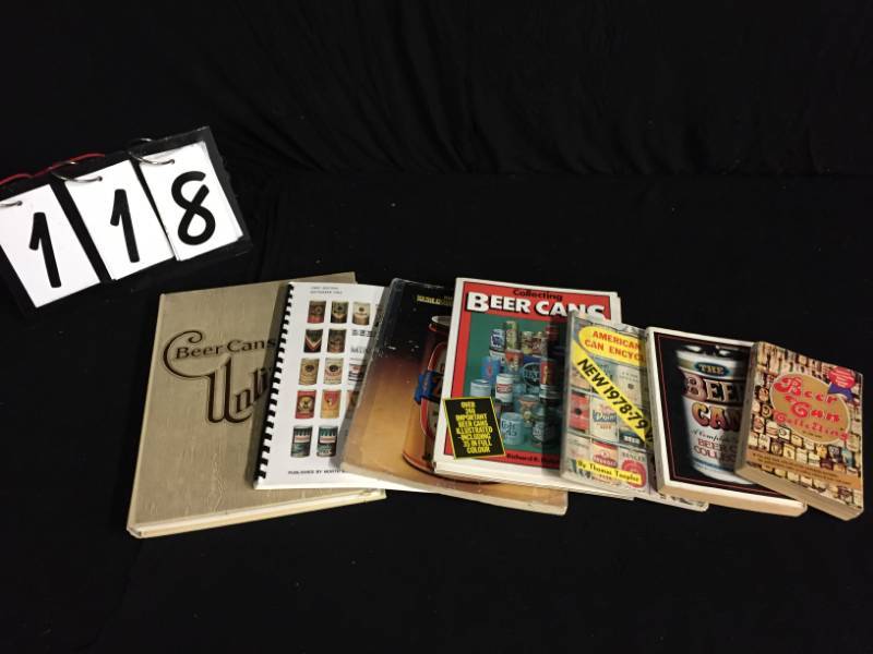 lot 118 image: Beer Can Collectors books