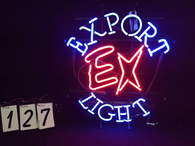 lot 127 image: Export Light flasing neon