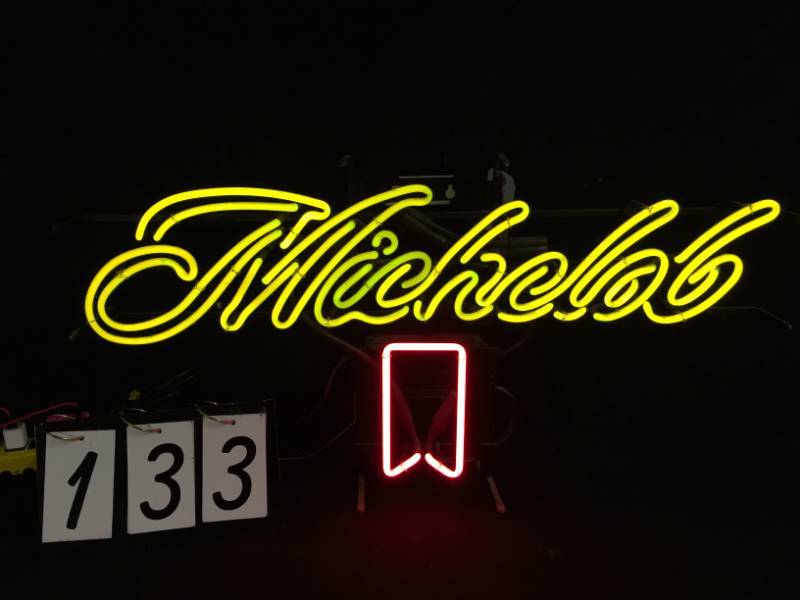 lot 133 image: Michelob neon