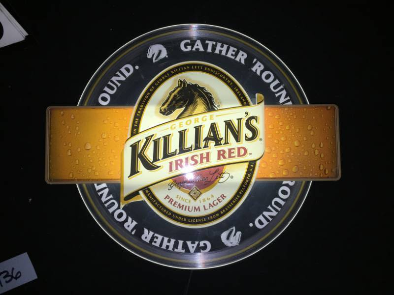 lot 136 image: Killians Red Light