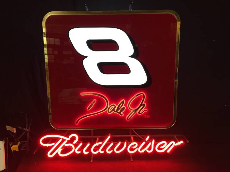 lot 137 image: Dale Jr #8 neon