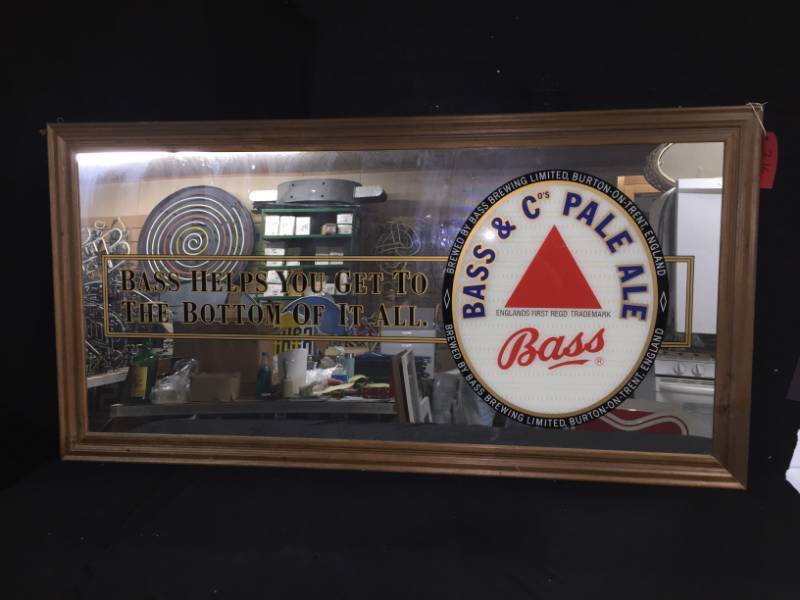 lot 216 image: Bass Ale mirror