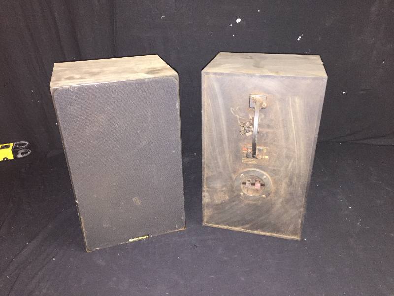 lot 247 image: Boston Acoustics stereo speakers