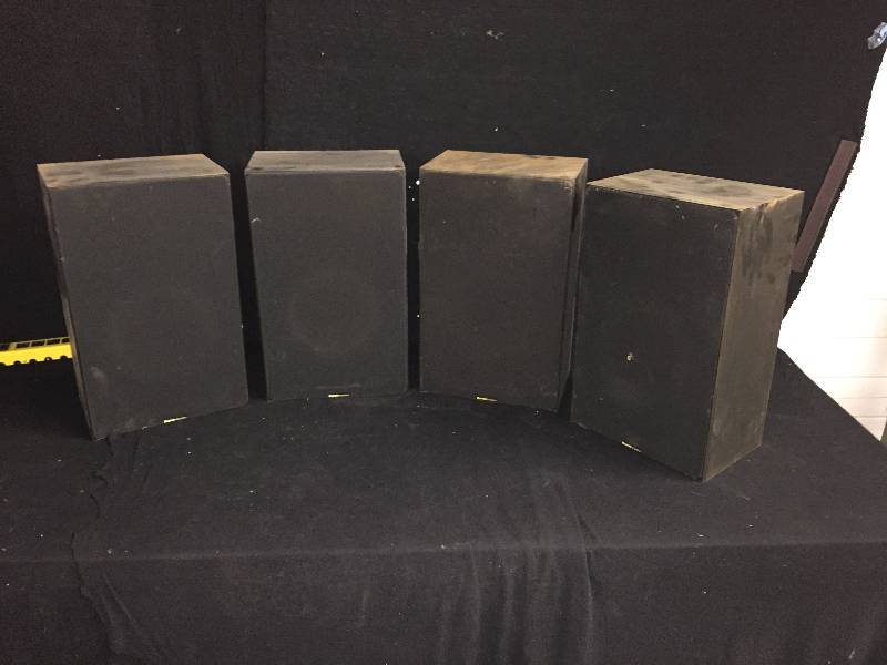 lot 248 image: Boston Acoustics stereo speakers