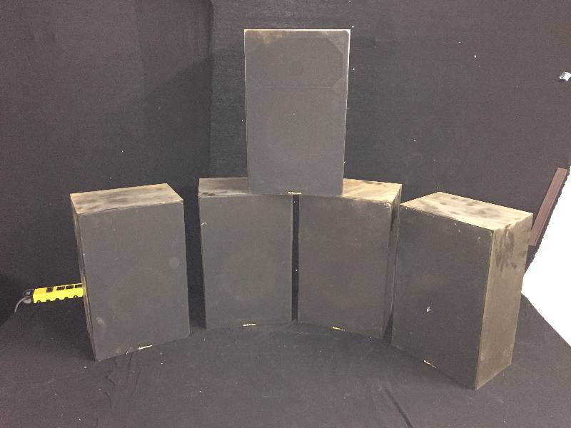 lot 249 image: Boston Acoustics stereo speakers