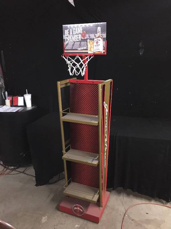 lot 254 image: Basketball shelf