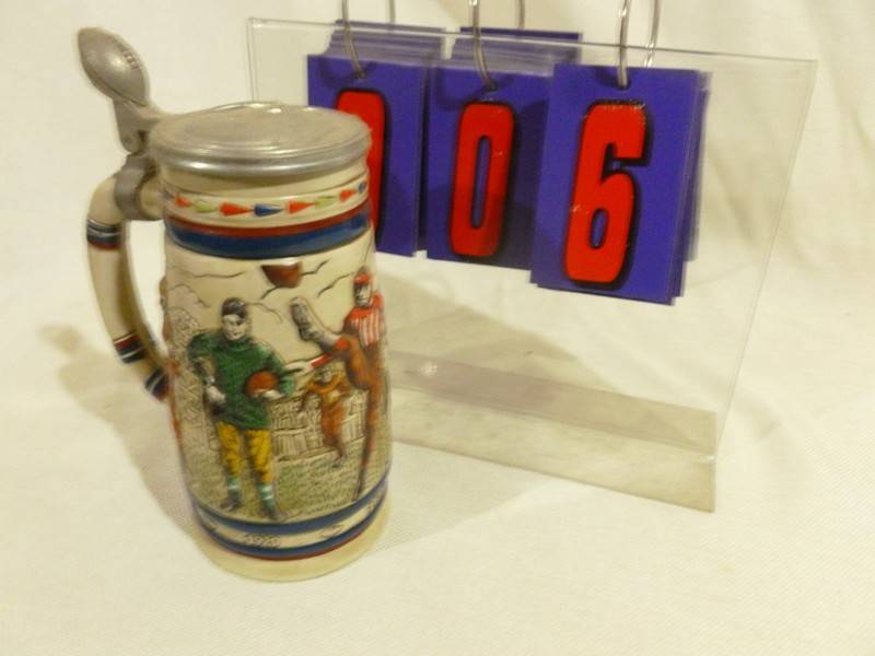 SnS Auctions # 344 Avon Beer Steins