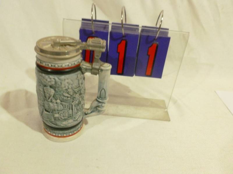 SnS Auctions # 344 Avon Beer Steins