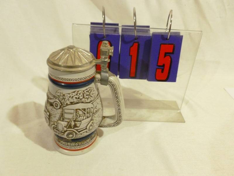 SnS Auctions # 344 Avon Beer Steins