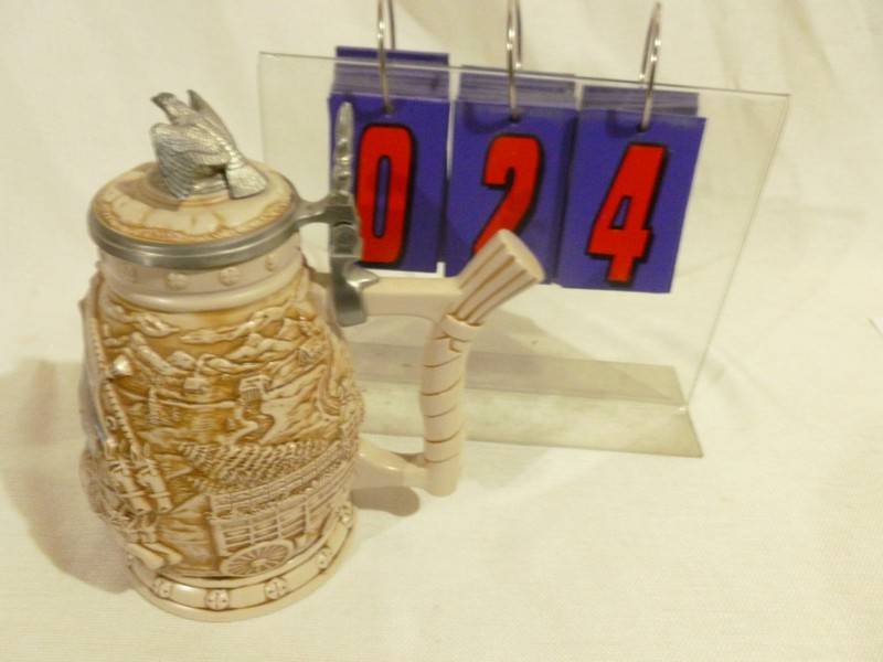 SnS Auctions # 344 Avon Beer Steins