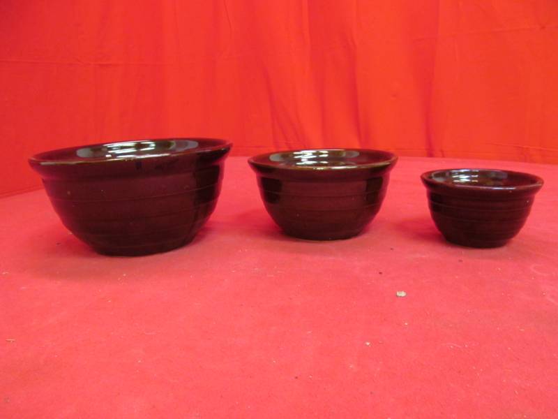 stoneware mixing bowls