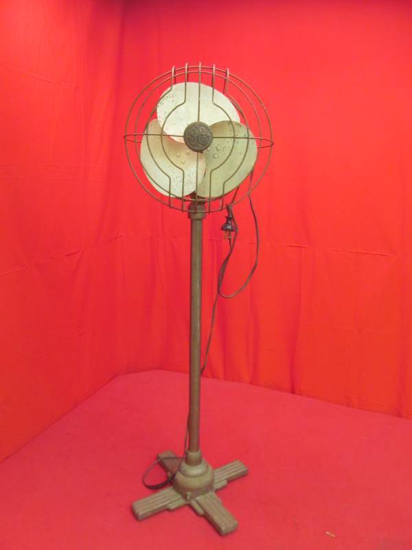 vintage GE floor fan
