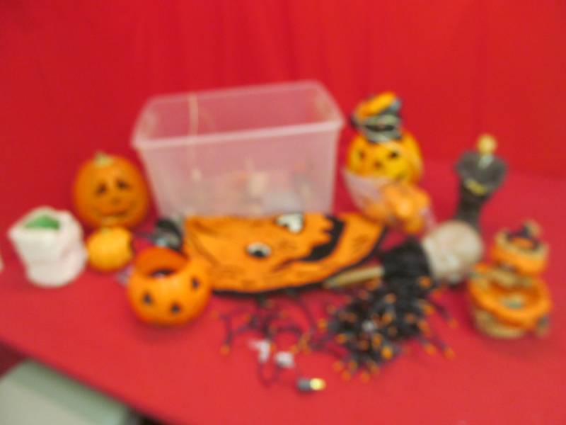 Halloween decorations