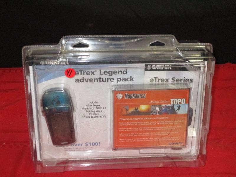 Garmins ETrex Legend adventure pack