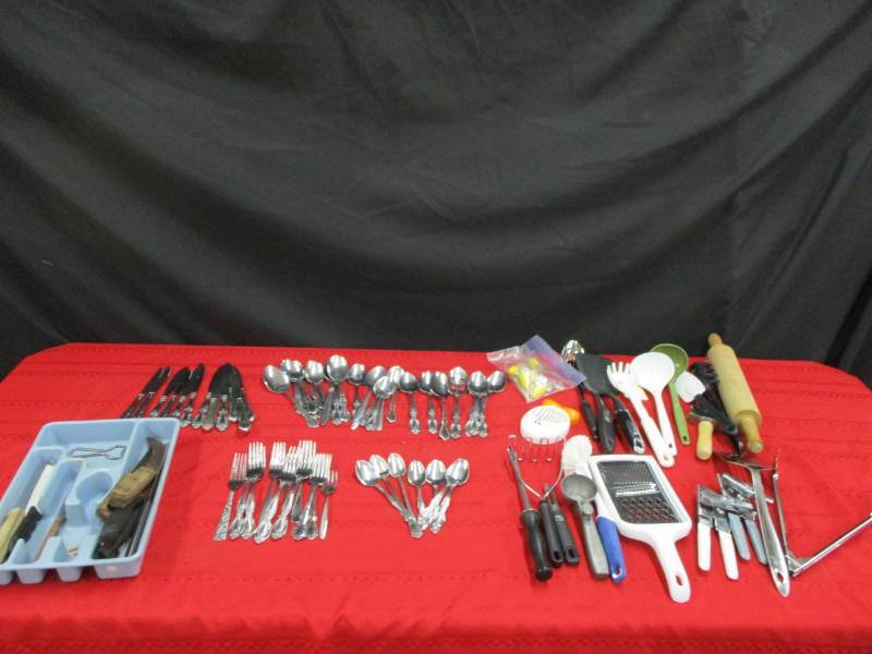 Silverware and Various Utinsils