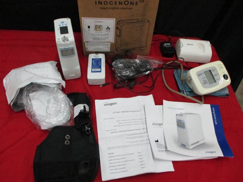 InogenOne  Oxygen Machine Blood Pressure Machine