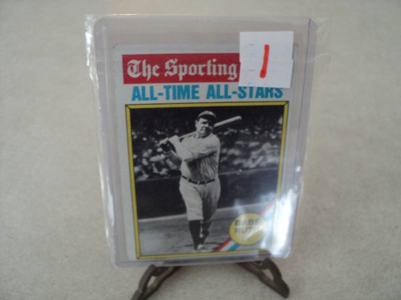 1976 Topps Babe Ruth...