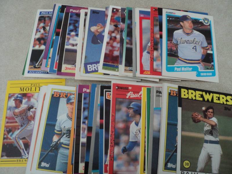 75 Paul Molitor Cards...