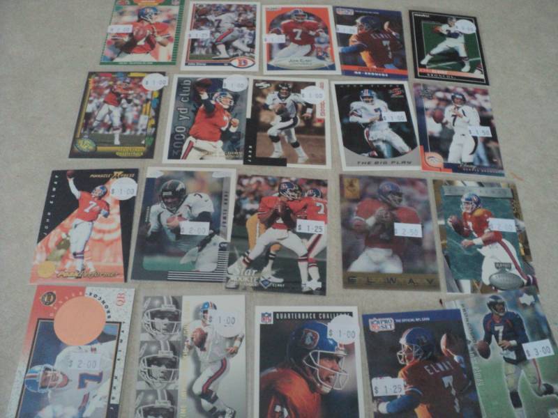 20 John Elway Cards...