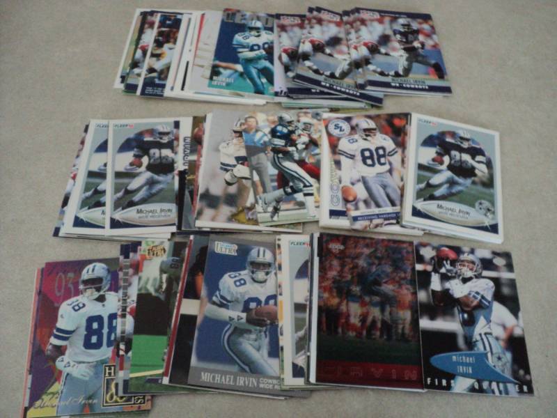 10 Michael Irvin Cards...