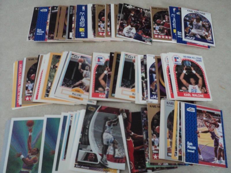 200 Karl Malone Cards...
