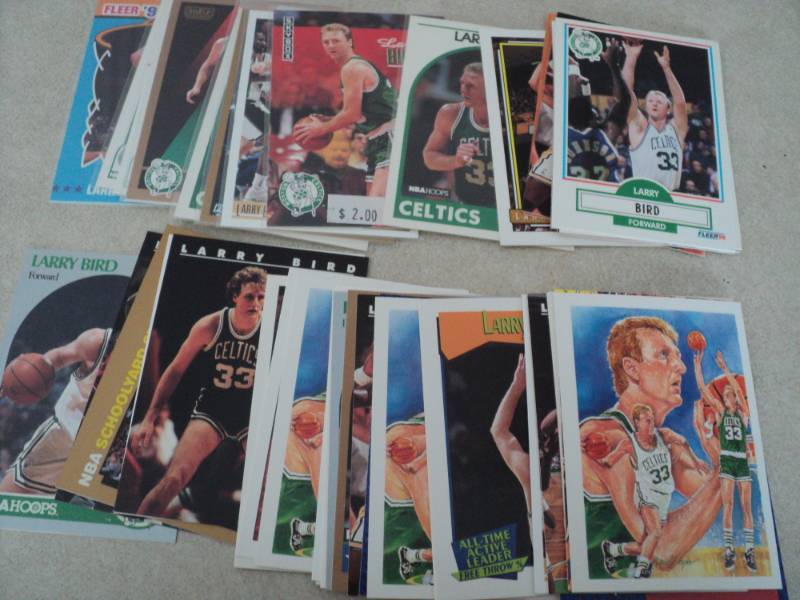 50 Larry Bird Cards...